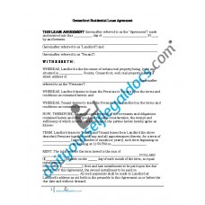 Residential Lease Agreement - Connecticut